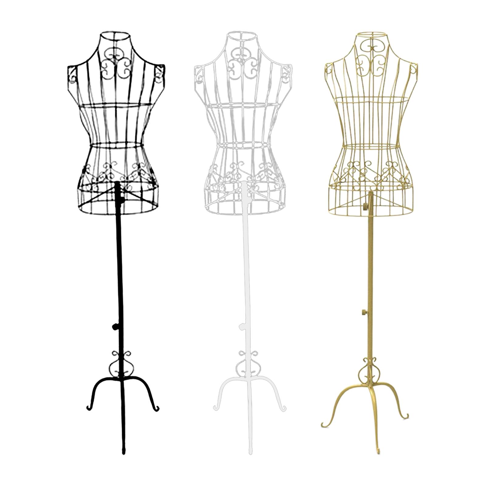 Body Jewelry Store - Iron Female Mannequin with Stable Base