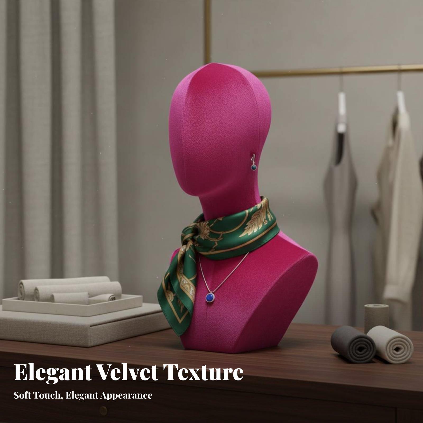 Premium Velvet Covered Mannequ - Body Jewelry Store review and price