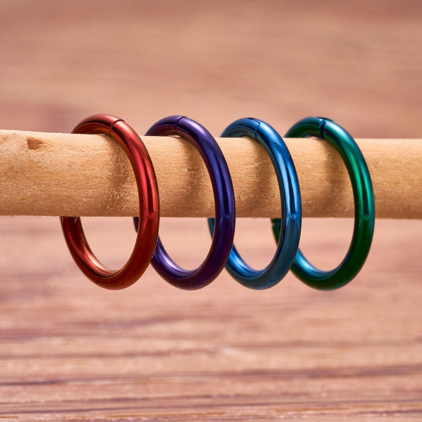5pcs G23 Titanium Piercing sex - Septum Clicker Ring review and price