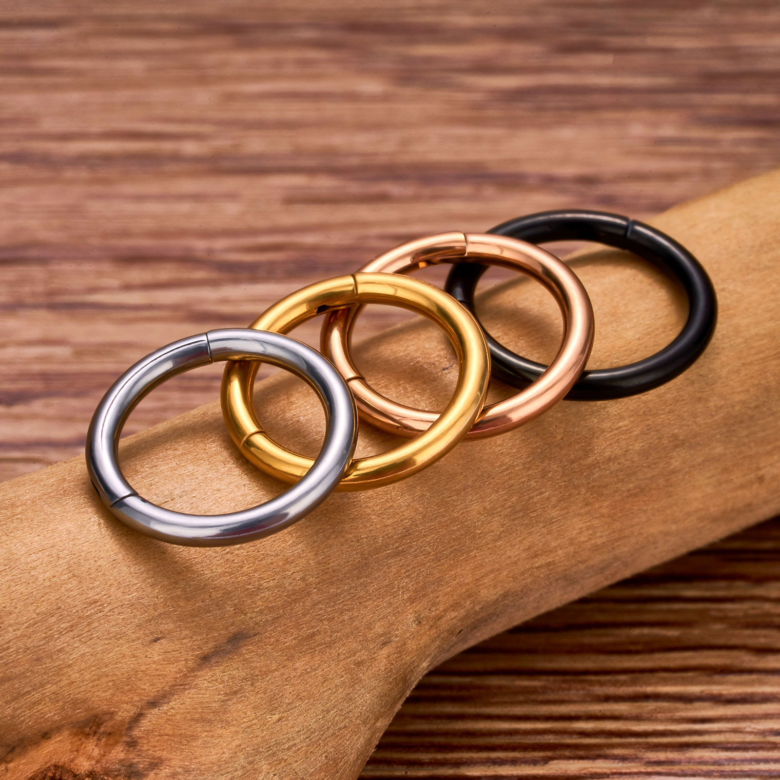5pcs G23 Titanium Piercing sex - Septum Clicker Ring review and price