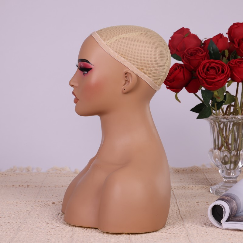 PVC Half Body Mannequin Head w - Body Jewelry Store review and price
