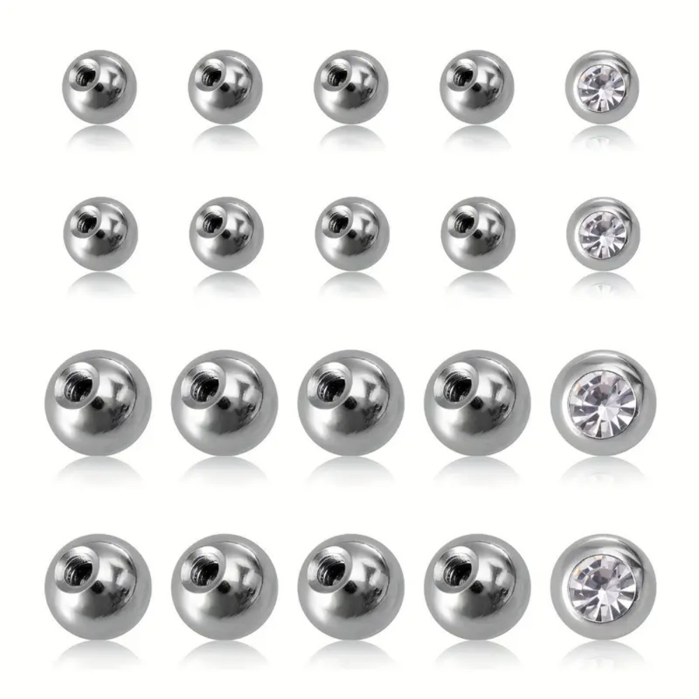 10pcs Piercing Balls 3mm 5mm S - Body Jewelry Store review and price