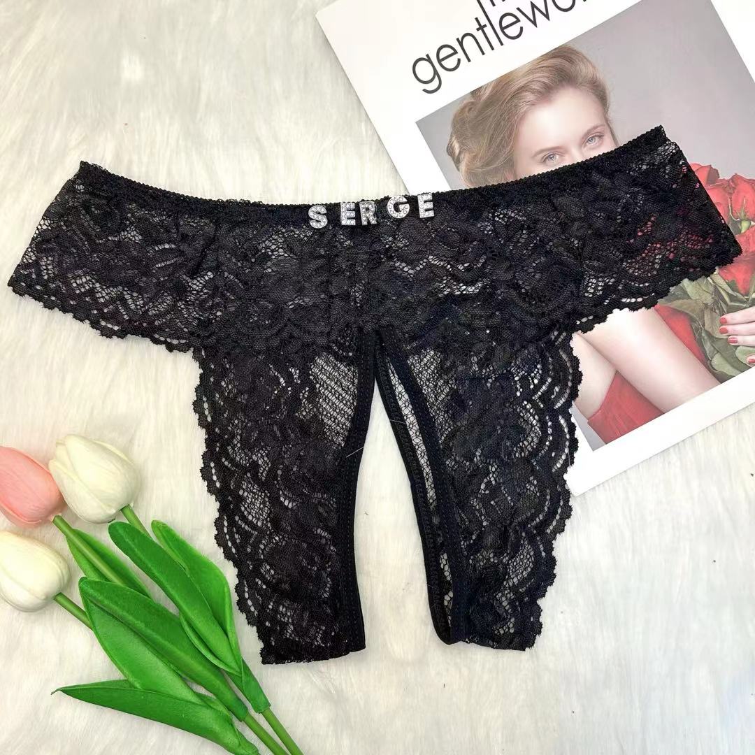 Plus Size Custom Lace Panties  - Body Jewelry Back review and price