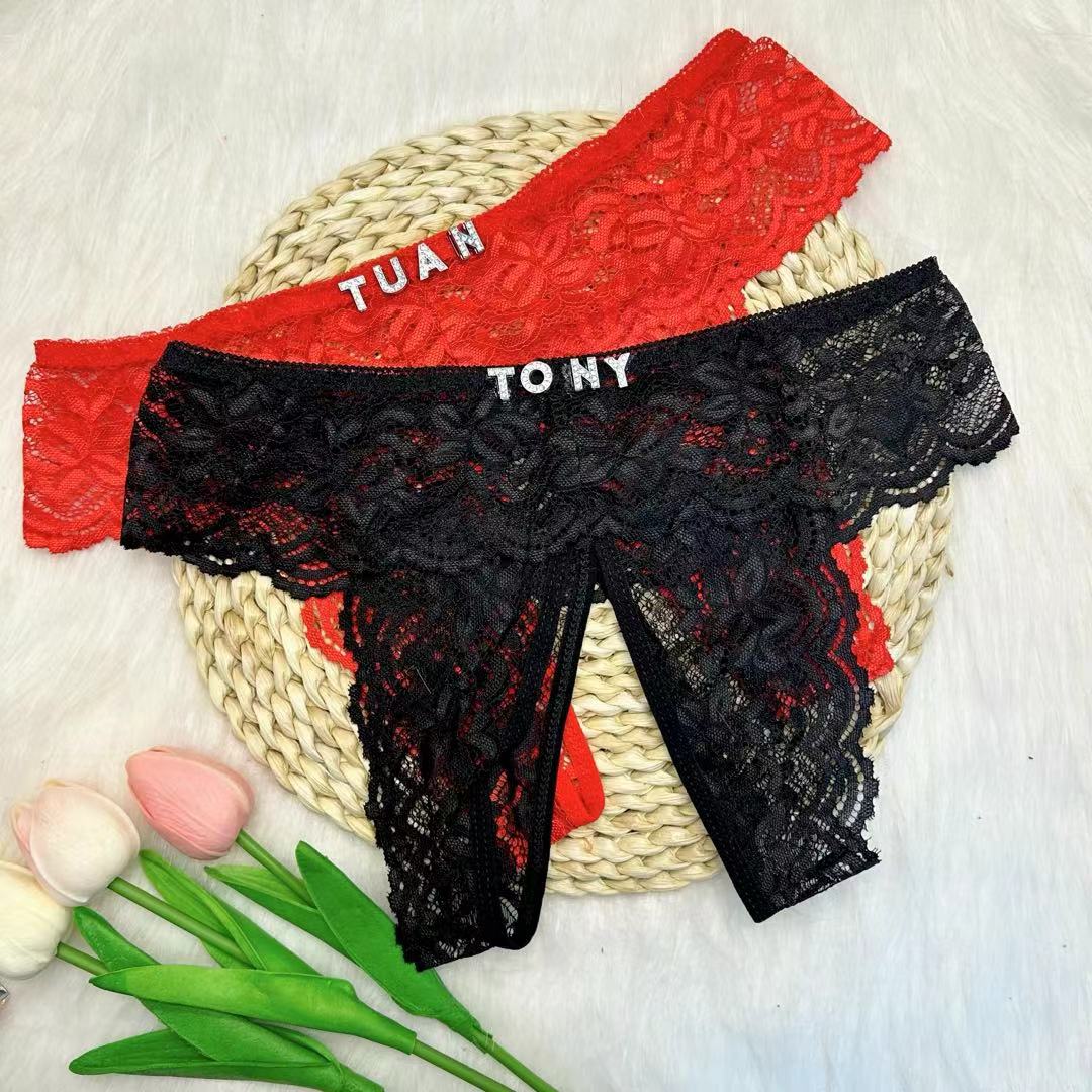 Plus Size Custom Lace Panties  - Body Jewelry Back review and price