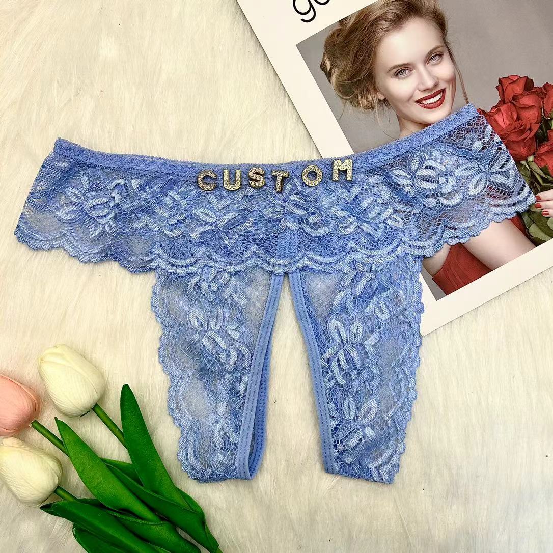 Plus Size Custom Lace Panties  - Body Jewelry Back review and price