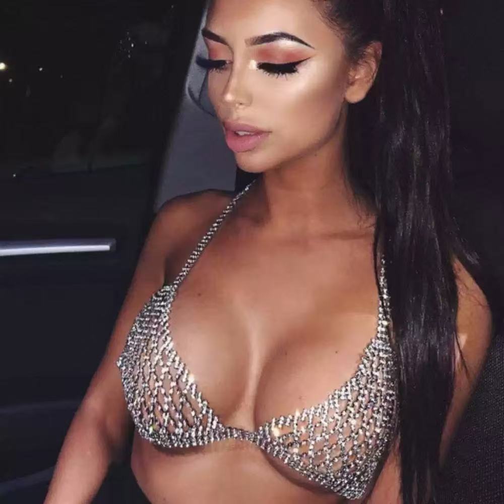 1 fashionable shiny rhinestone - Body Jewelry Chest review and price