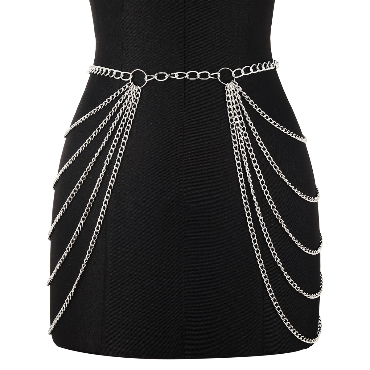 Metal Waist Chain Belt Multila - Body Jewelry Dress review and price