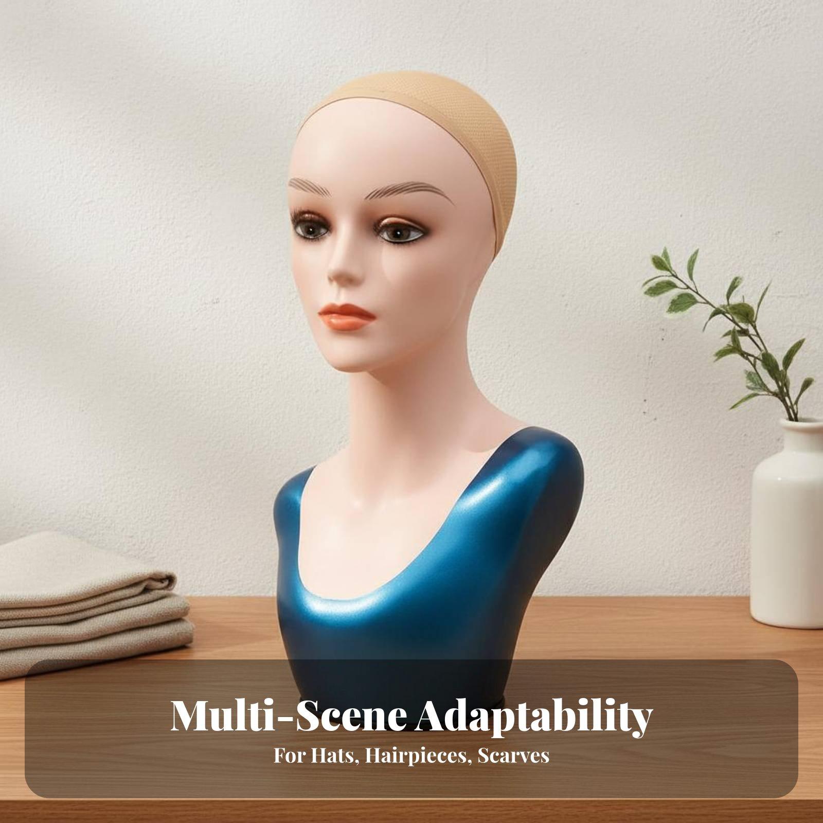 Elegant Woman Mannequin Head w - Body Jewelry Store review and price