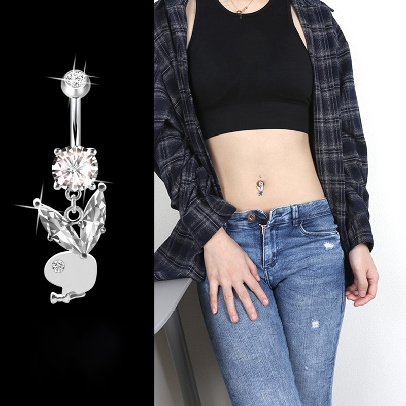 Hypoallergenic 925 Sterling Si - Body Jewelry Hypoallergenic review and price