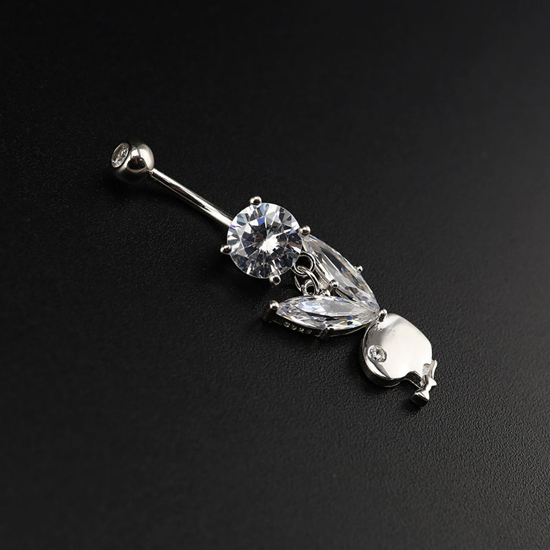Hypoallergenic 925 Sterling Si - Body Jewelry Hypoallergenic review and price