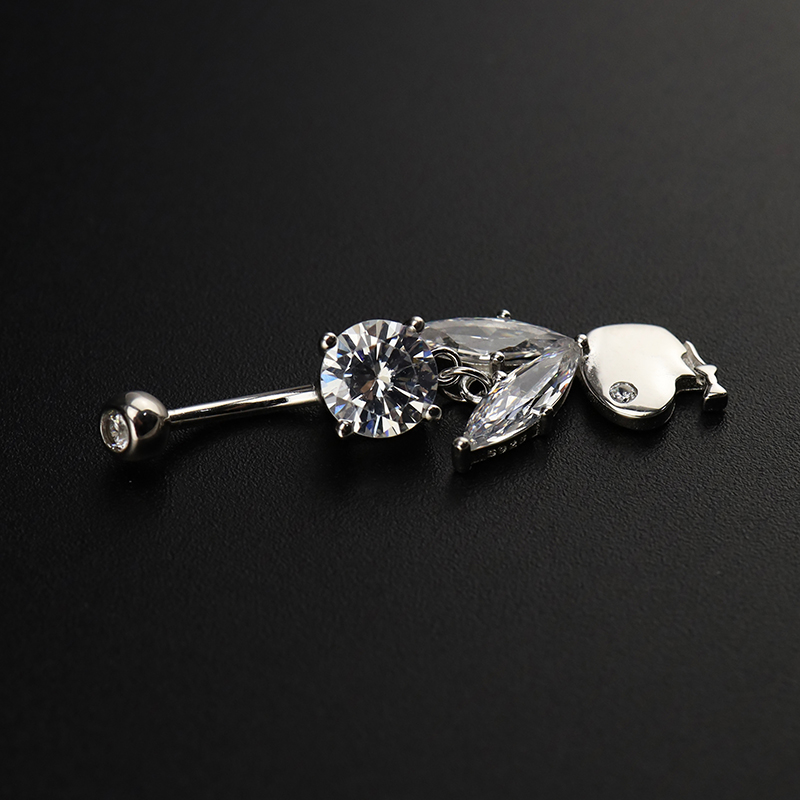 Hypoallergenic 925 Sterling Si - Body Jewelry Hypoallergenic review and price