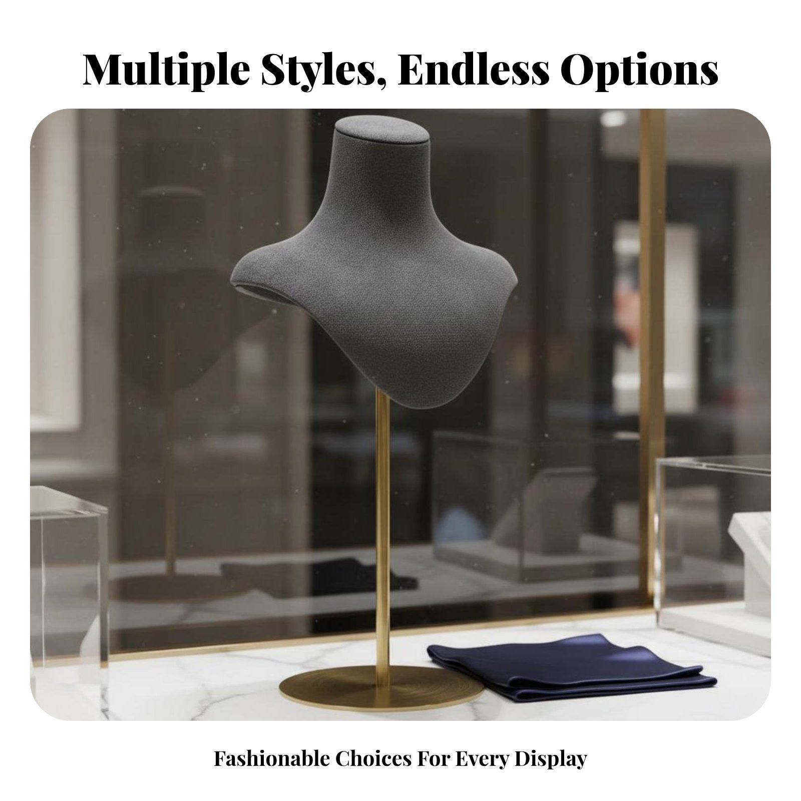 Necklace Display Stand Mannequ - Body Jewelry Store review and price