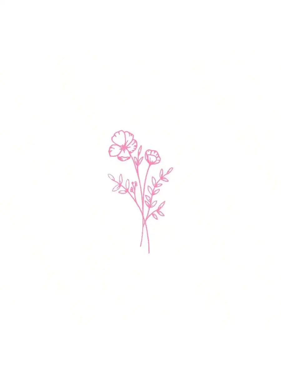 1pc Wild Flower Car Sticker, S - Body Jewelry Back review and price