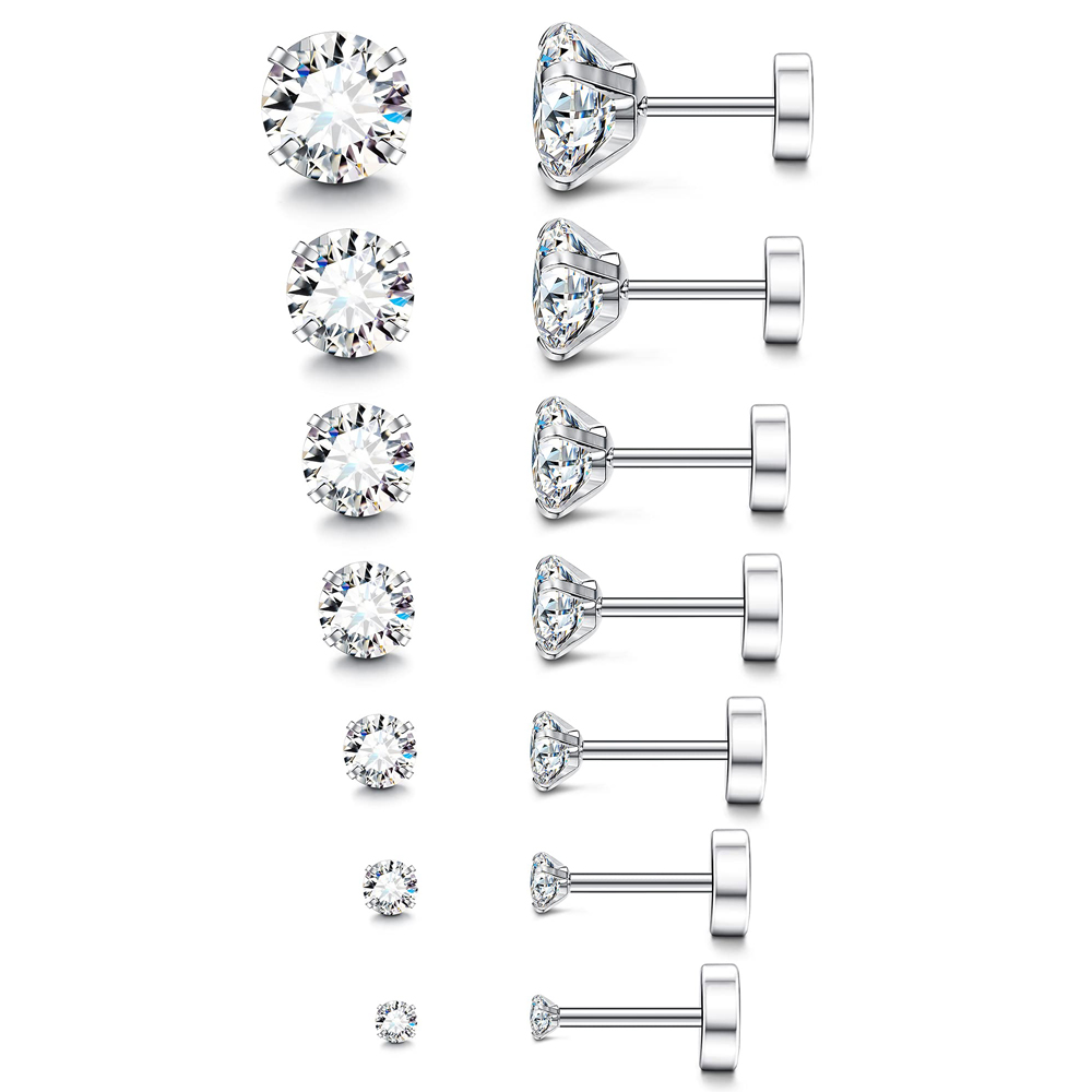 1 Pairs 18G Hypoallergenic Sta - Body Jewelry Hypoallergenic review and price