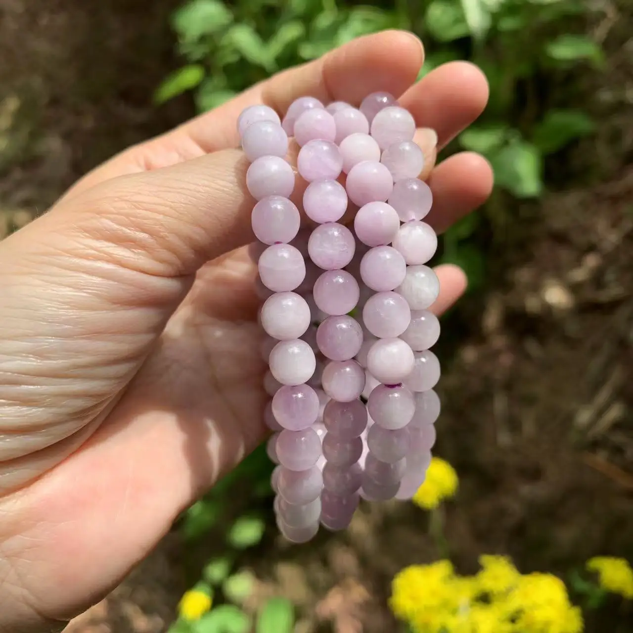 6-7MM Natural Spodumene Quartz - Body Jewelry Titanium review and price