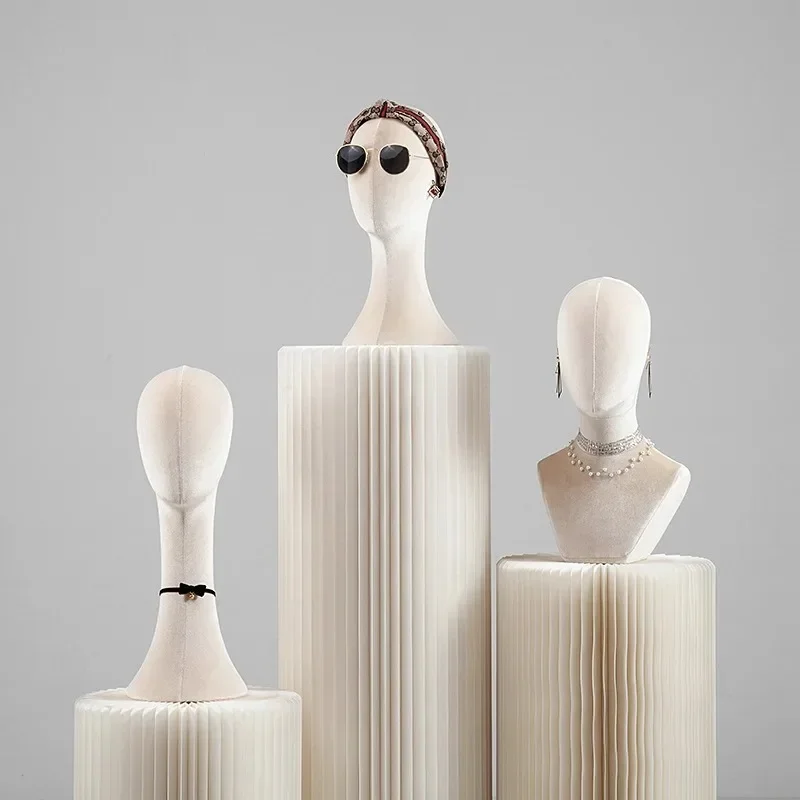 Mannequin Head With Shoulders  - Body Jewelry Store review and price
