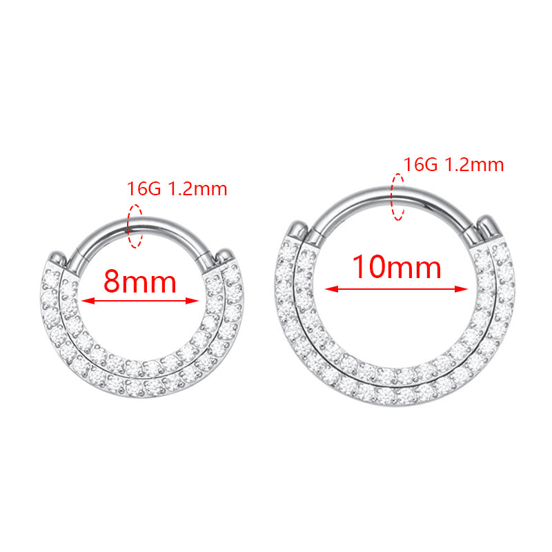 ASTM F136 Titanium Clicker Sep - Septum Clicker Ring review and price