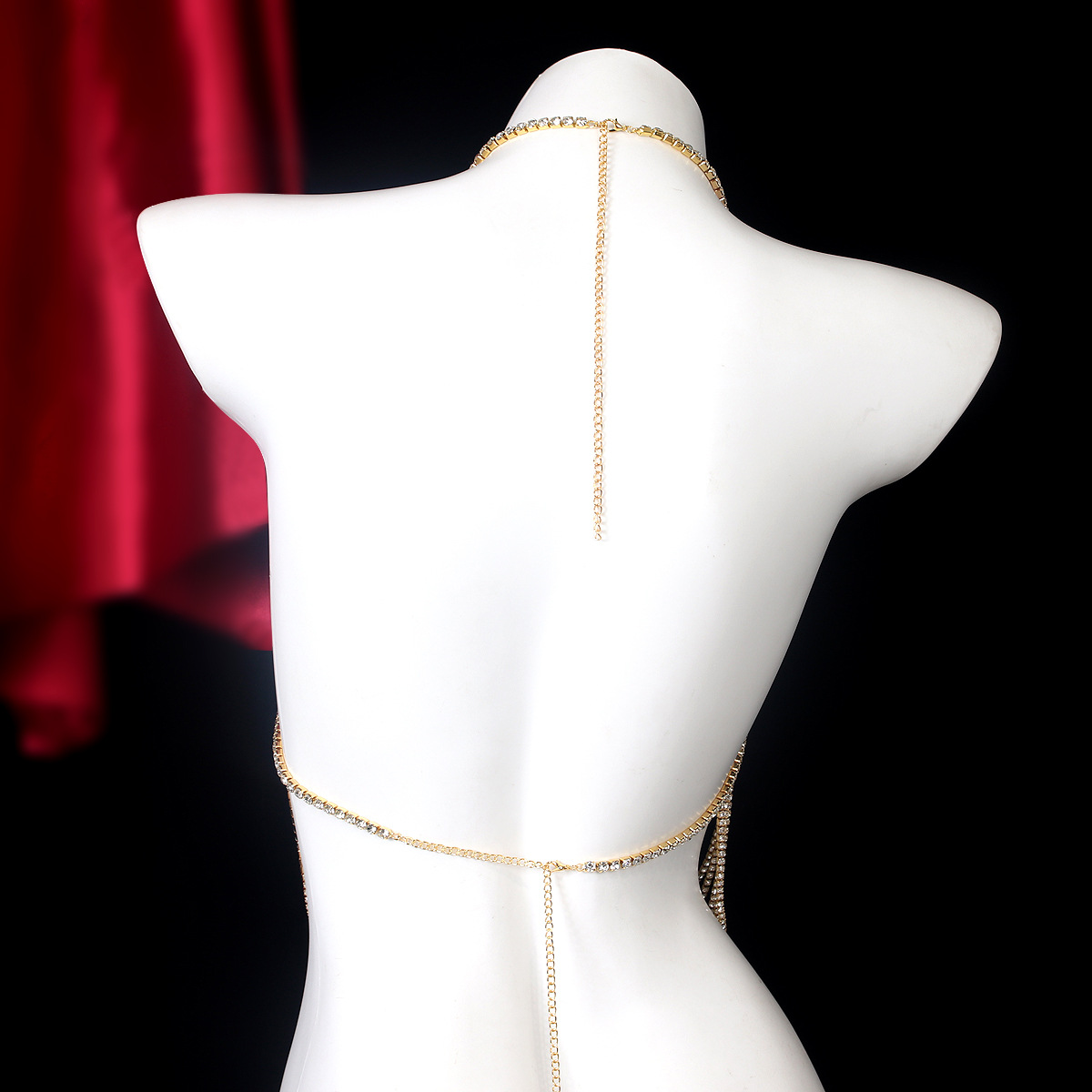 Luxurious Stripe Tassels Retro - Body Jewelry Chest review and price