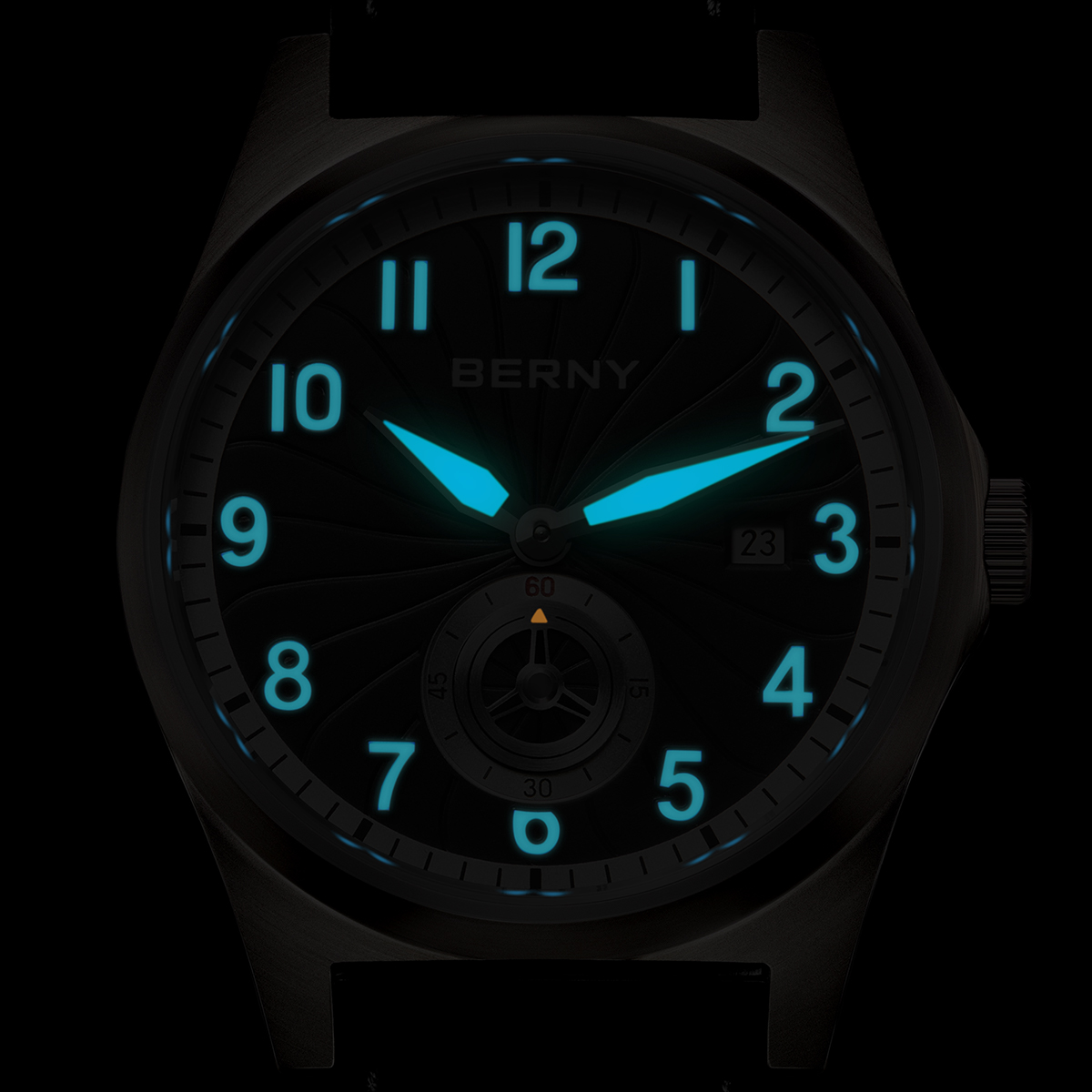 BERNY Men's Titanium Automatic - Body Jewelry Titanium review and price