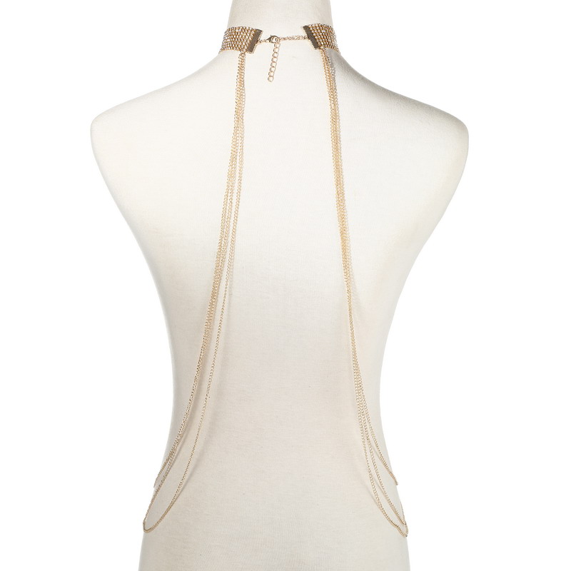 Gold Color Body Chain Women  R - Body Jewelry Chest review and price