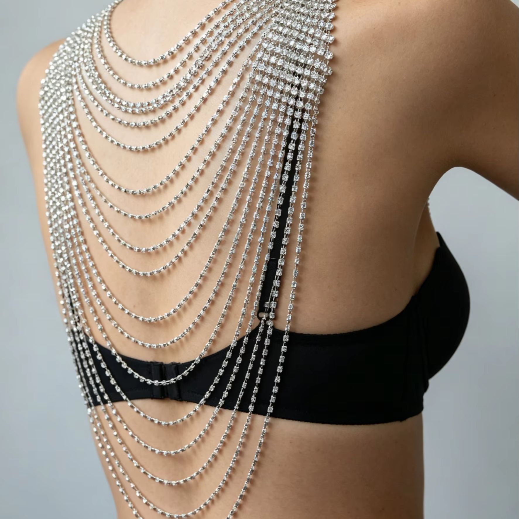 Stylish Multi-Layer Body Chain - Body Jewelry Back review and price