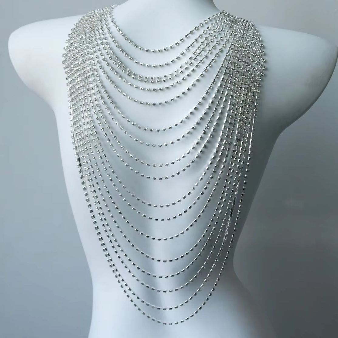 Stylish Multi-Layer Body Chain - Body Jewelry Back review and price