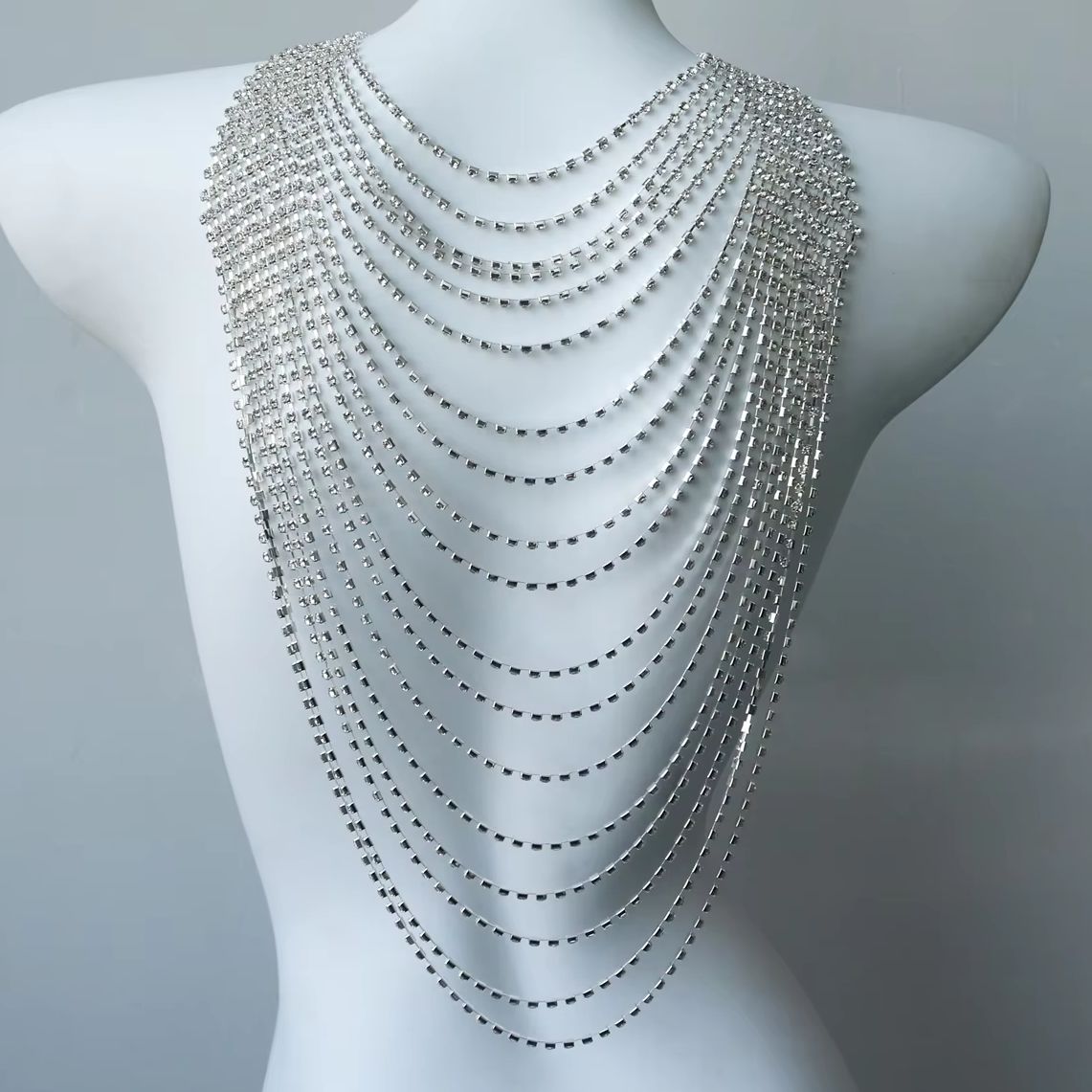 Stylish Multi-Layer Body Chain - Body Jewelry Back review and price