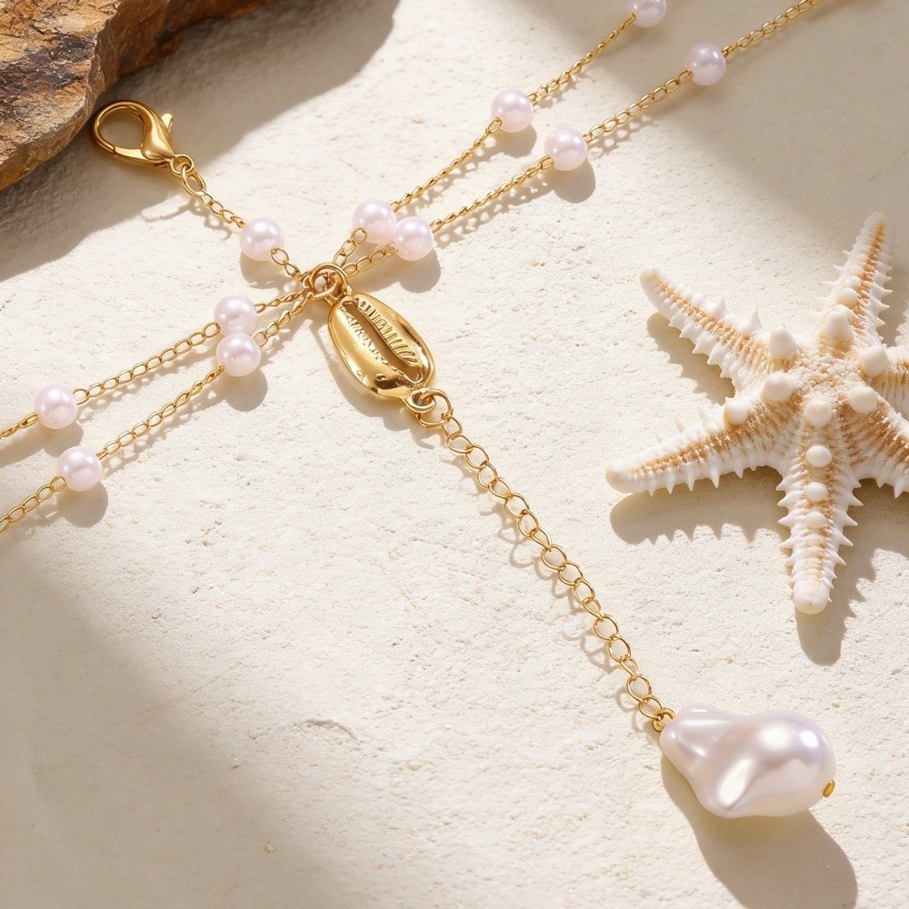 Fashion Alloy Starfish Body Ch - Body Jewelry Chest review and price