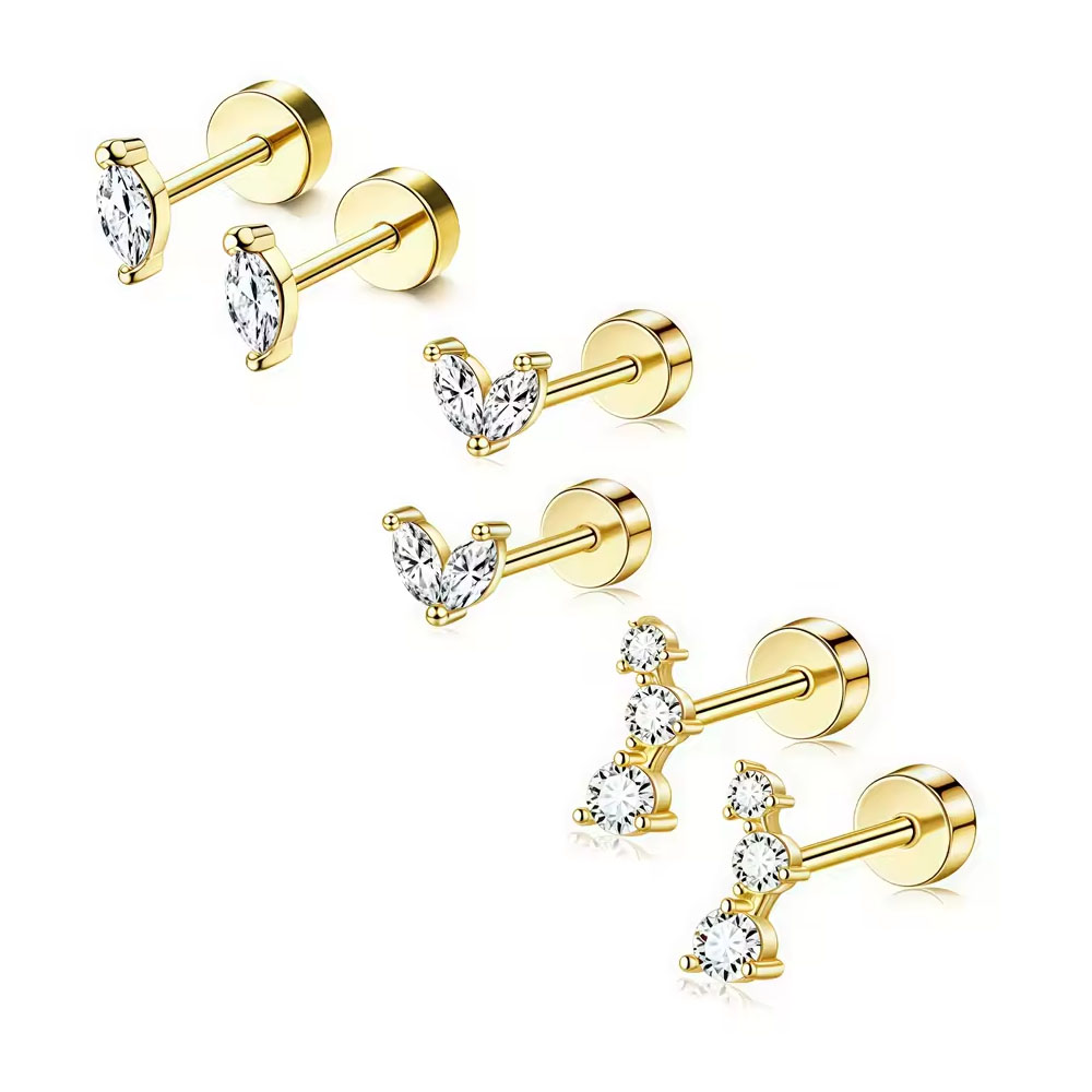 6/2Pcs Hypoallergenic Tiny 20G - Body Jewelry Hypoallergenic review and price
