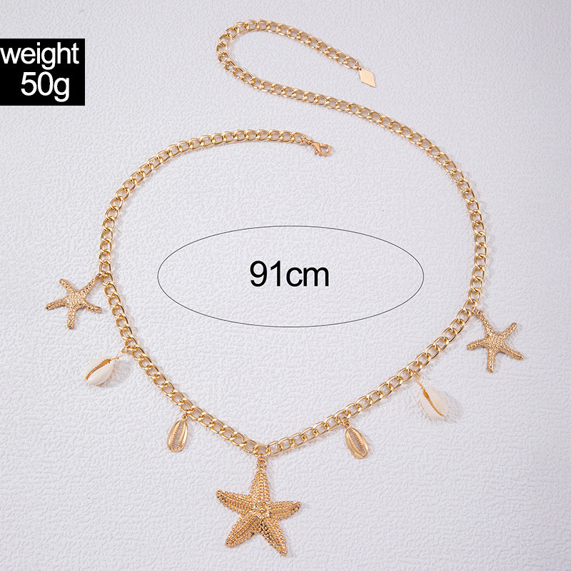 Bohemian Metal Star Starfish S - Body Jewelry Dress review and price
