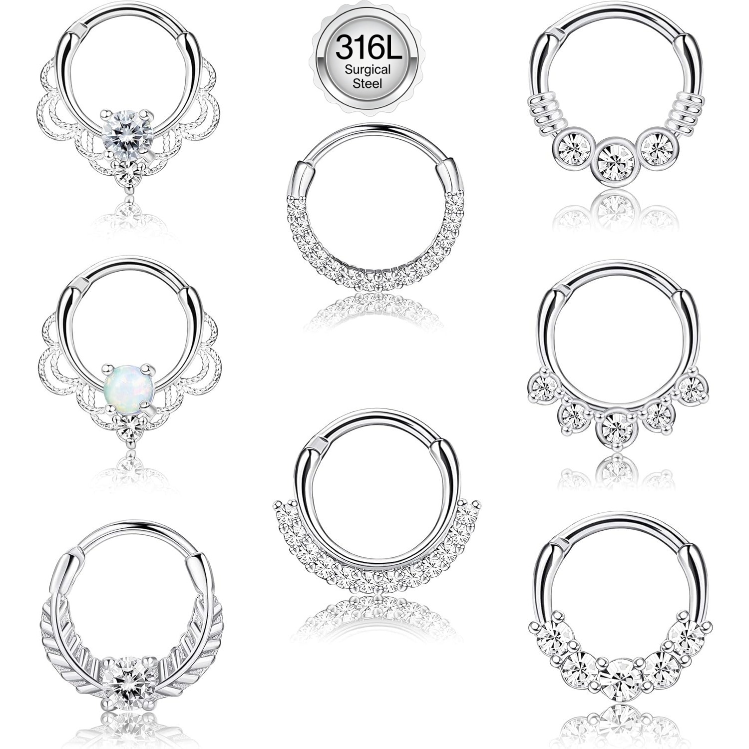 Drperfect 16G Septum Clicker R - Septum Clicker Ring review and price