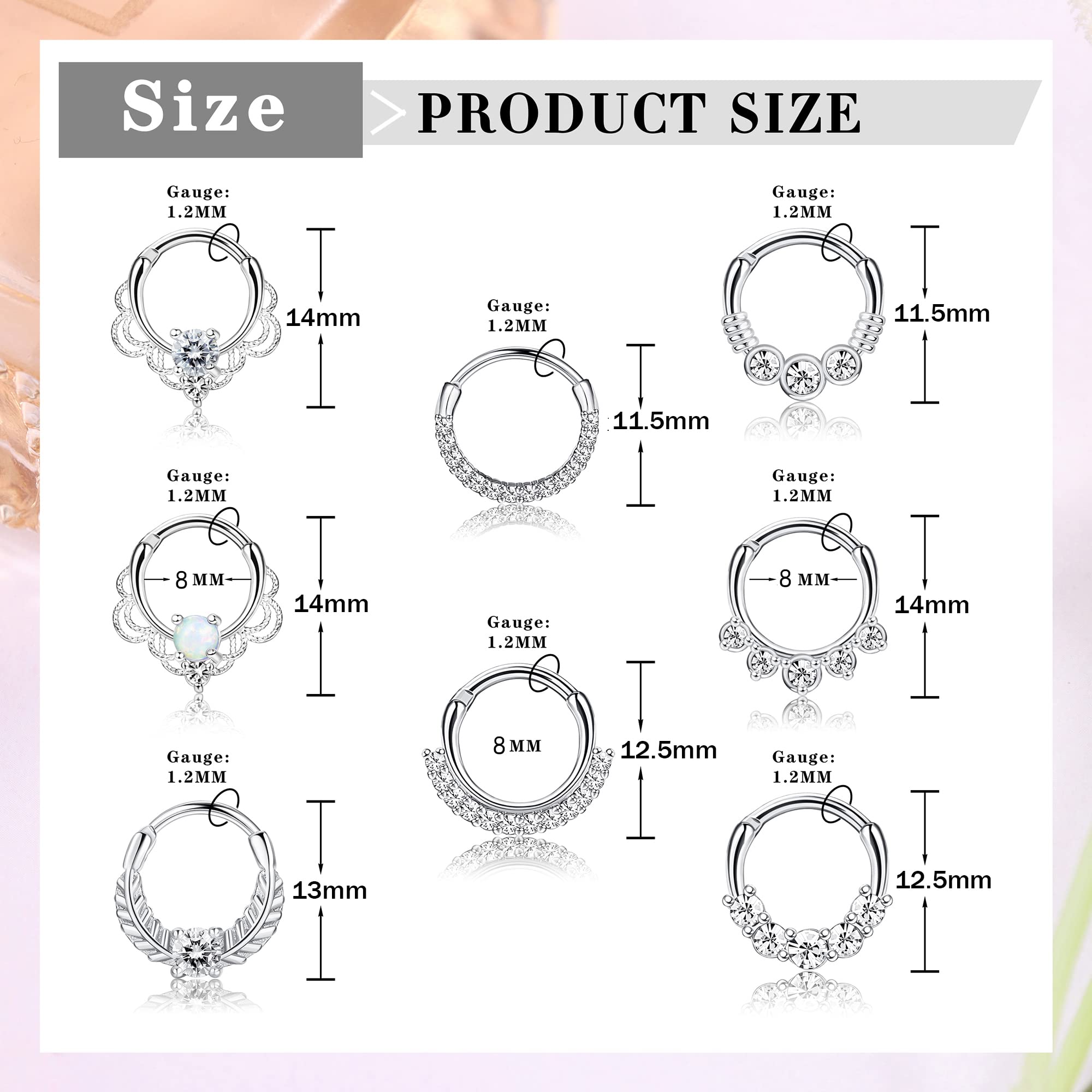 Drperfect 16G Septum Clicker R - Septum Clicker Ring review and price