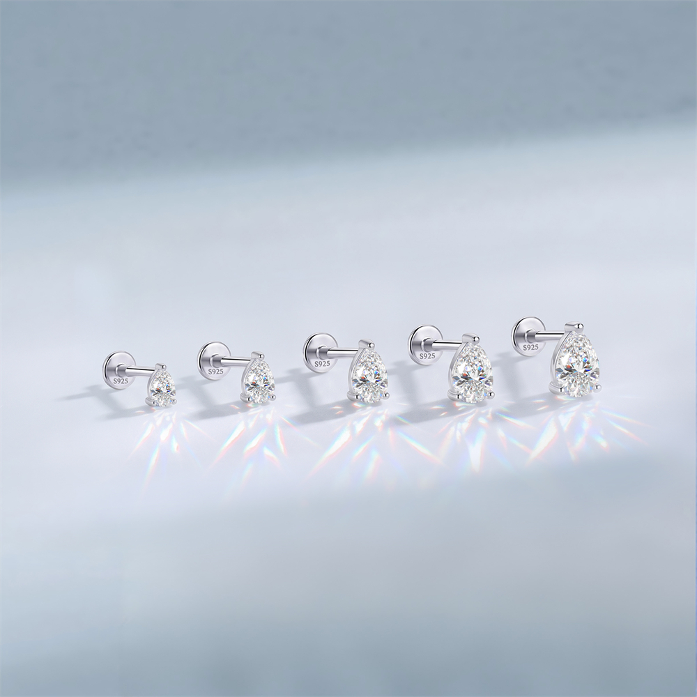 KOJ 1PC 925 Sterling Silver Cl - Body Jewelry Hypoallergenic review and price