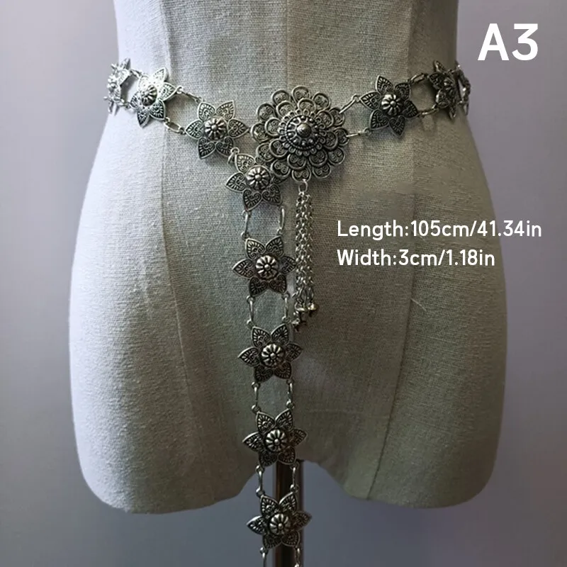 1PC Metal Thailand Waist Chain - Body Jewelry For Women review and price