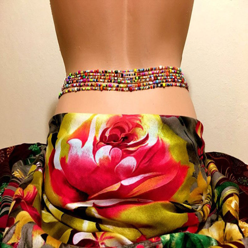 Women Layered Beaded Belly Cha - Body Jewelry For Women review and price