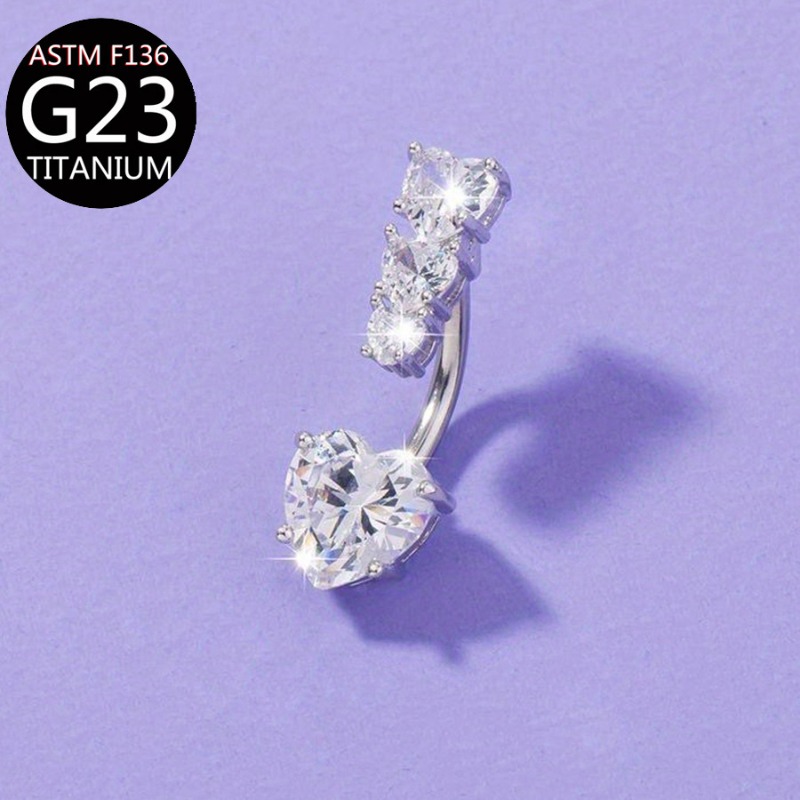 Ins Style Luxury Shiny Europea - Body Jewelry Titanium review and price