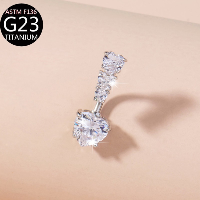 Ins Style Luxury Shiny Europea - Body Jewelry Titanium review and price