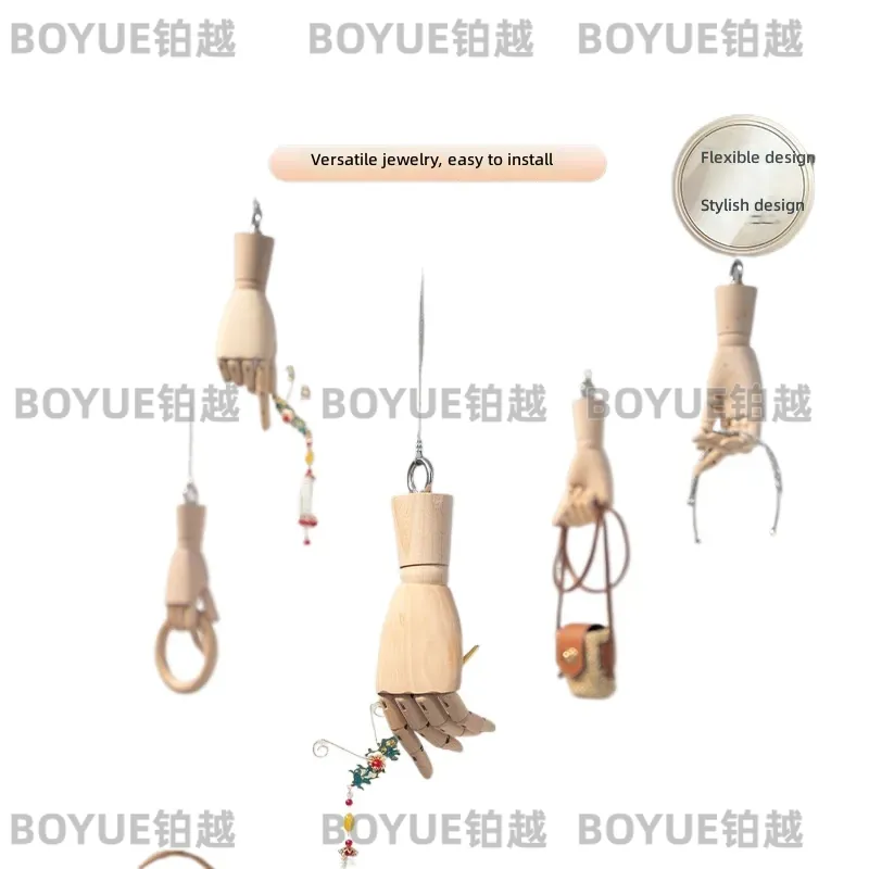 Solid Wood Hand Model Ring Dis - Body Jewelry Store review and price