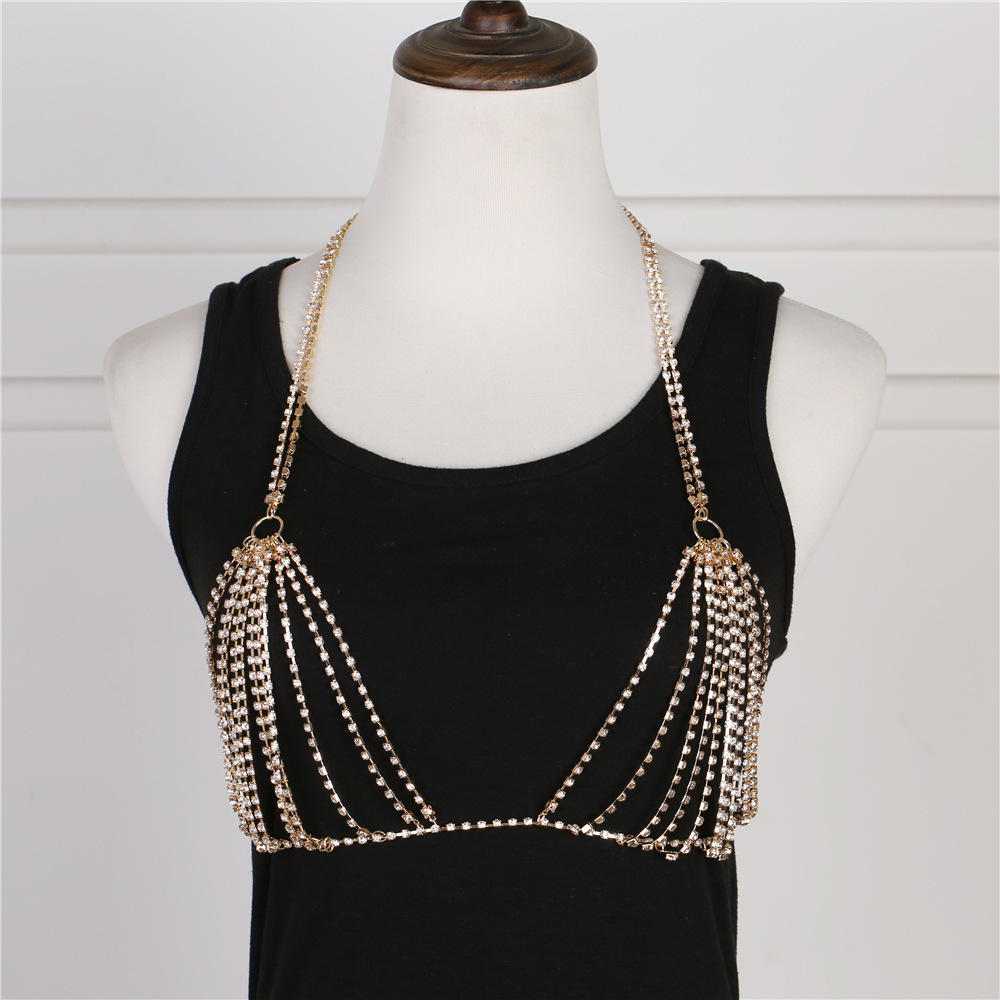 Summer Sexy Shiny Crystal Rhin - Body Jewelry Dress review and price